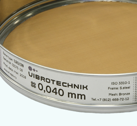 Laboratory Sieve S 20/38 — VIBROTECHNIK